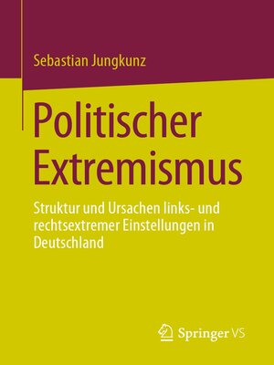 cover image of Politischer Extremismus